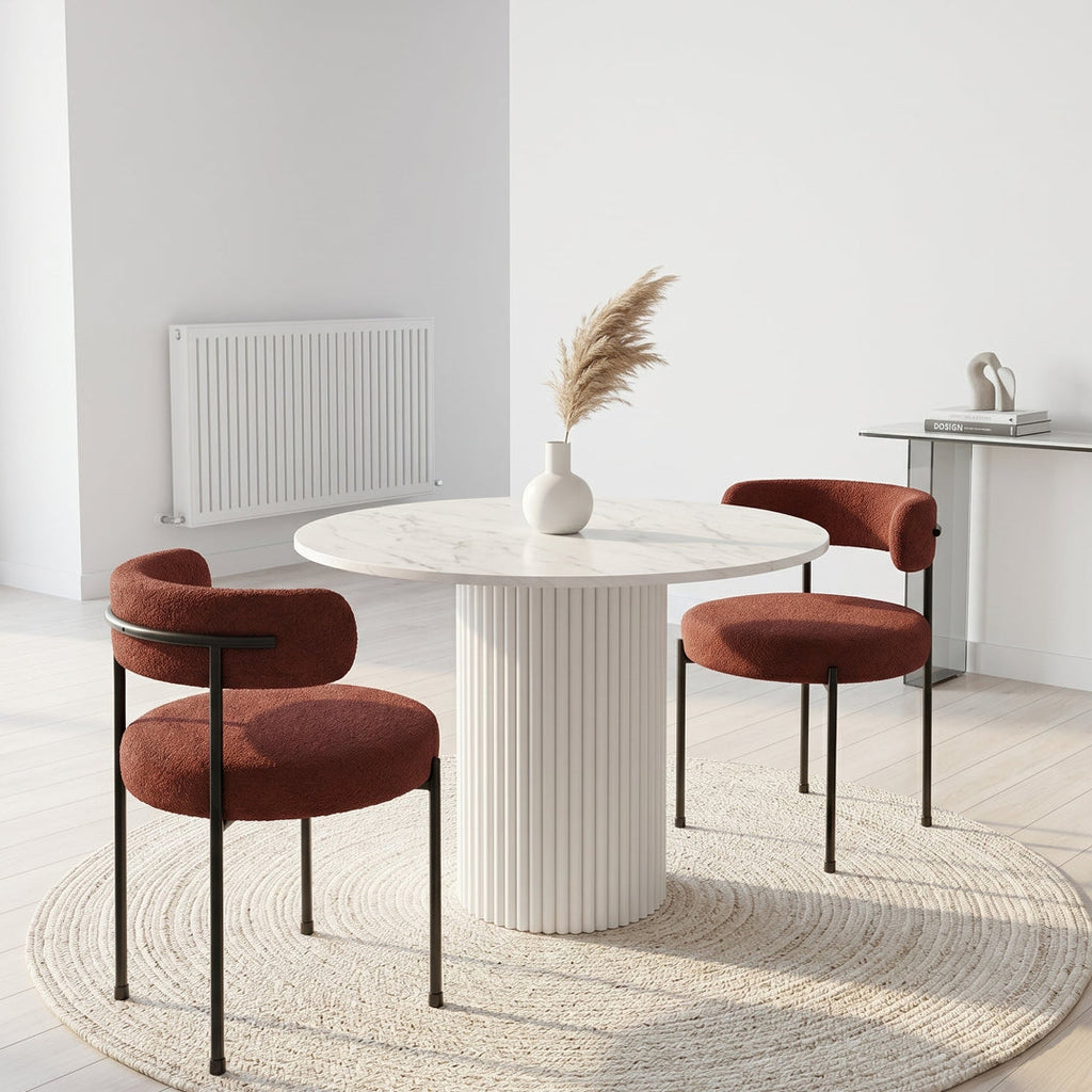 Pack Glamour table à manger et 2 chaisses
